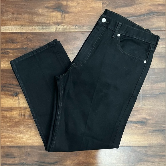 Original Levi’s 505 Regular Fit Men’s Black Jeans Brand New “NWOT” - Picture 2 of 16